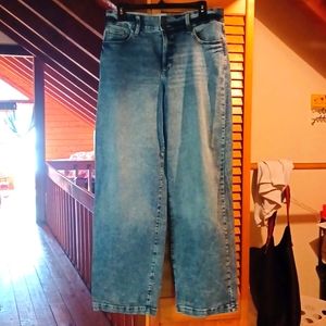 St John's bay wide leg Jean trousers